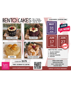 BENTO CAKES WORKSHOP