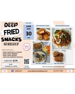 DEEP FRIED SNACKS WORKSHOP