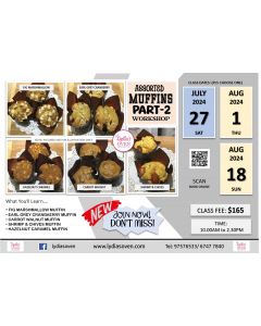 ASSORTED MUFFINS (PART 2) WORKSHOP