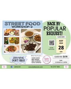 STREET FOOD WKSHOP 2
