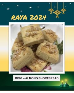 RC01 ALMOND SHORTBREAD