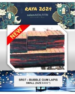 SR07 BUBBLE GUM LAPIS (SMALL)